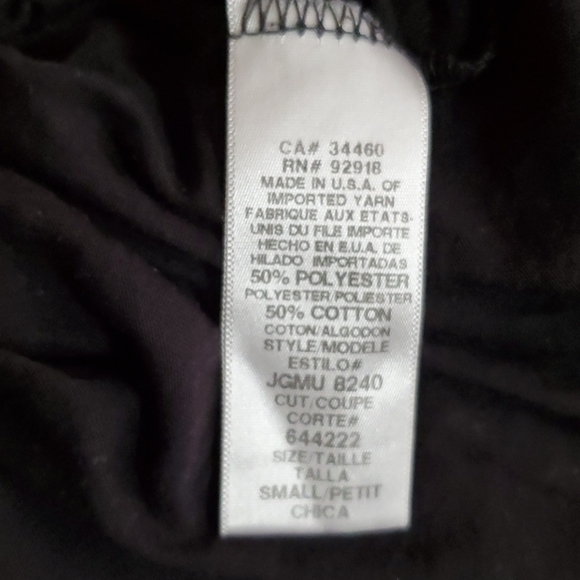 🔵2 for $15🔵 JUICY COUTURE BLACK SHEER TOP - Picture 6 of 6